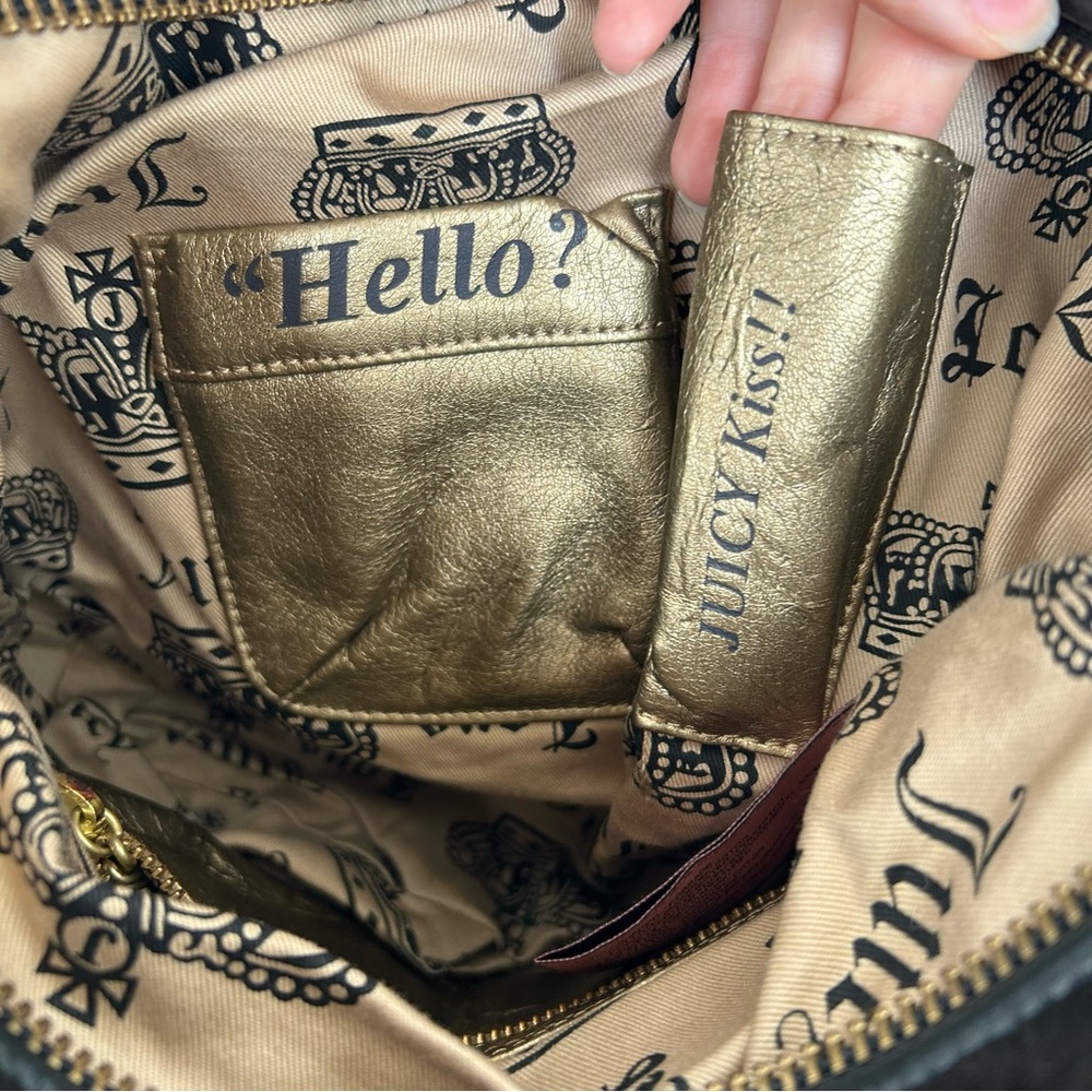 RARE Vintage Juicy Couture Velour Purse - Picture 14 of 16